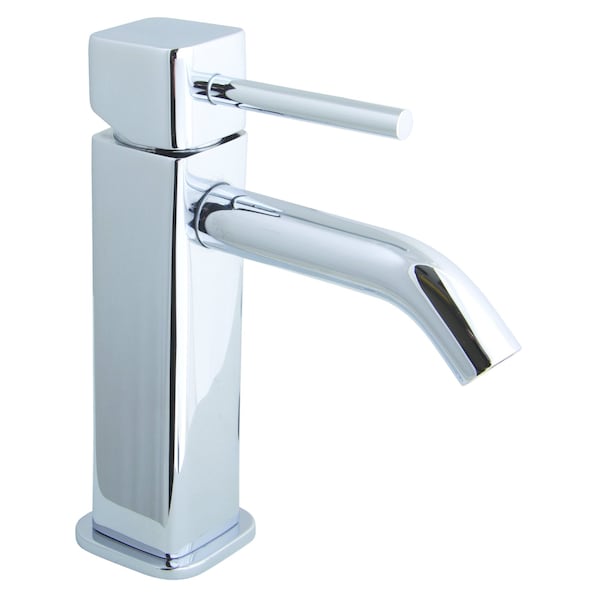 Single Lever Faucet, Manual, 1, Polished Chrome